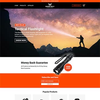 Darksky project preview