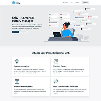 Lithy project preview