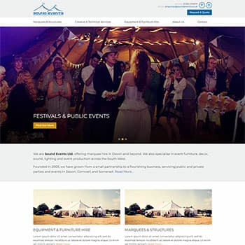 Sound Events project preview